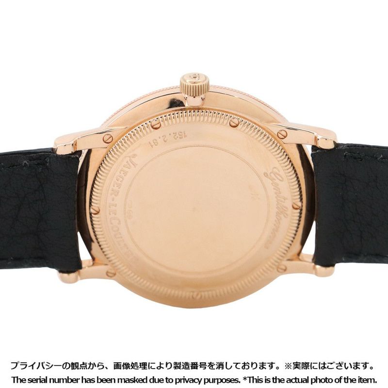 ジャガールクルト ジェントローム 152.2.81 JAEGER-LECOULTRE 腕時計 白文字盤