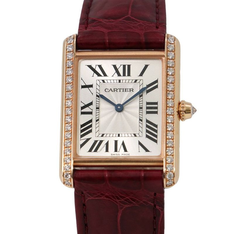 カルティエ タンク ルイ カルティエ LM WJTA0014 Cartier 腕時計 シルバー文字盤