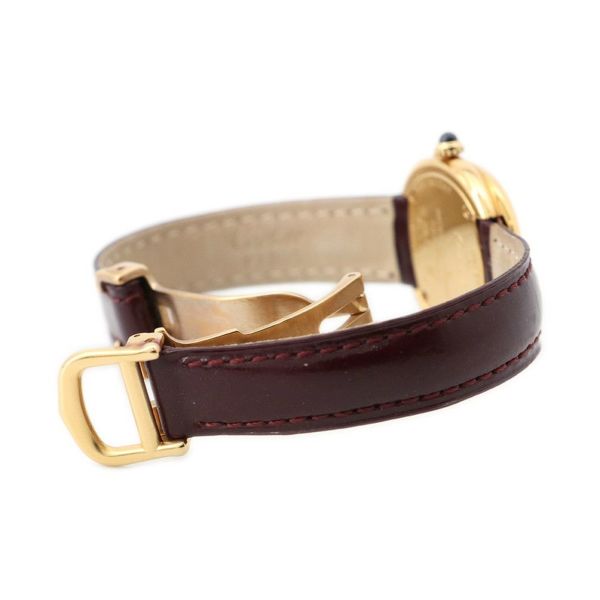 カルティエ マストトリニティ W1010744 Cartier 腕時計 白文字盤 クォーツ