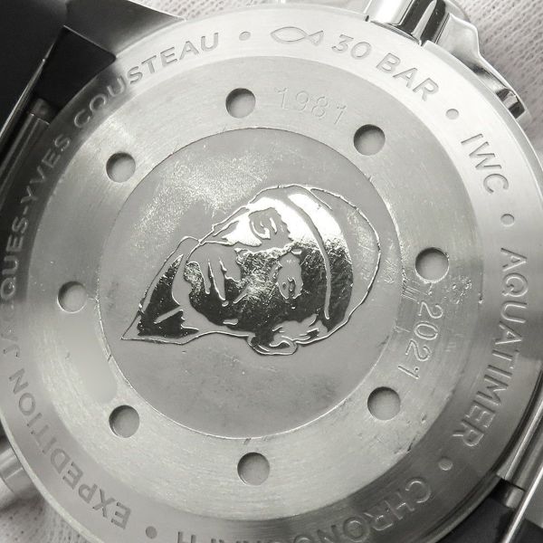 IWC アクアタイマー クロノグラフ エクスペディション・ジャック=イヴ・クストー IW376805 腕時計 ウォッチ ブルー文字盤