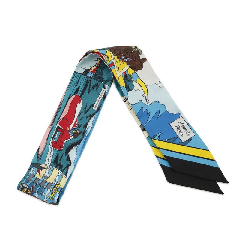 エルメス スカーフ ツイリー Wow HERMES シルクツイル 2021年春夏