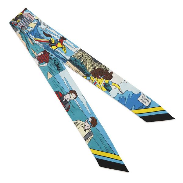 エルメス スカーフ ツイリー Wow HERMES シルクツイル 2021年春夏