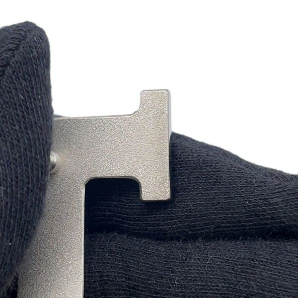 エルメス べルト コンスタンス リバーシブル ブルーサフィール/ブルーフランス/シルバー金具 エプソン B刻印 サイズ85 メンズ