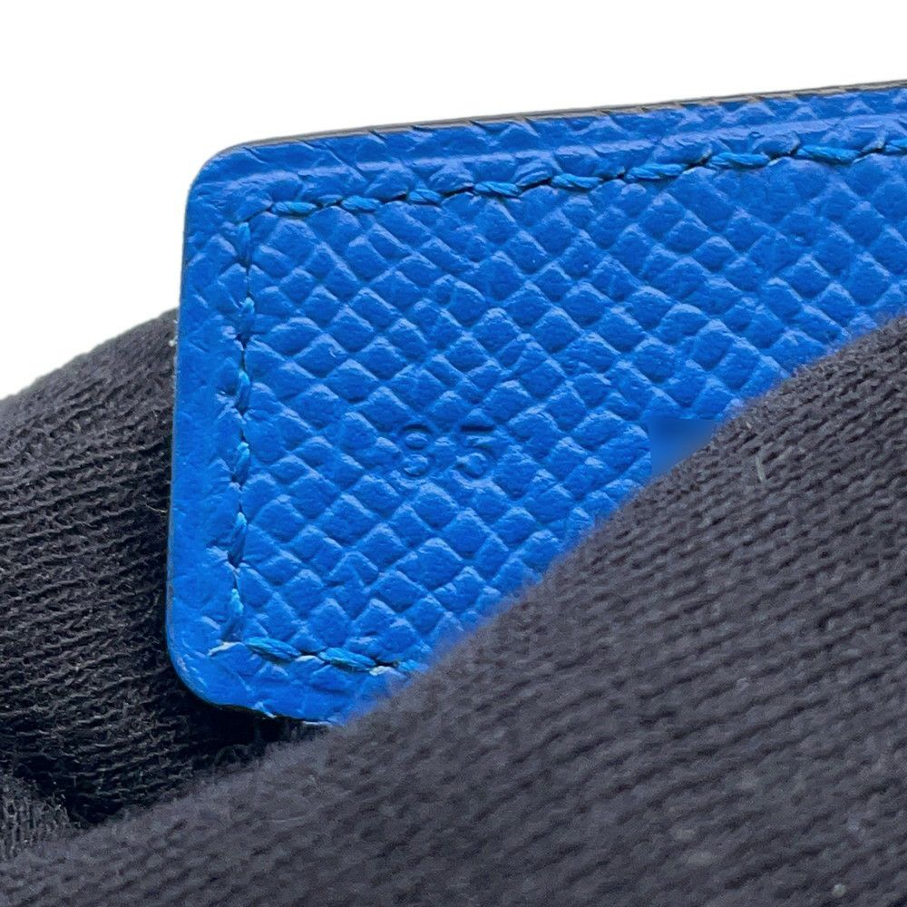 エルメス べルト コンスタンス リバーシブル ブルーサフィール/ブルーフランス/シルバー金具 エプソン B刻印 サイズ85 メンズ