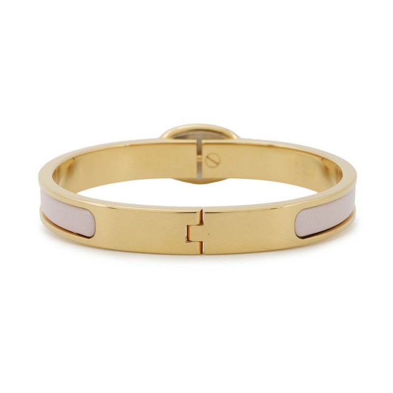 エルメス ブレスレット シェーヌダンクル ミニクリック PM ローズ・カンダー/ゴールド金具   HERMES アクセサリー