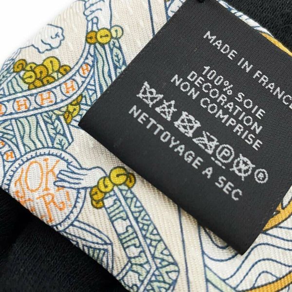 エルメス スカーフ ツイリー ビジュー ピケ ハートのクイーン Dame de Coeur HERMES シルクツイル 2022年秋冬 黒