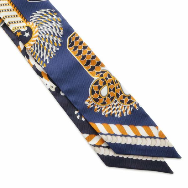 エルメス スカーフ ツイリー 式典肩章 EPAULETTES DE GALA HERMES シルク 2023秋冬