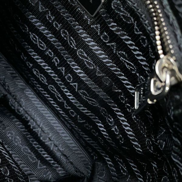 プラダ ハンドバッグ キルティング ナイロン 1BH910 PRADA 黒 2way