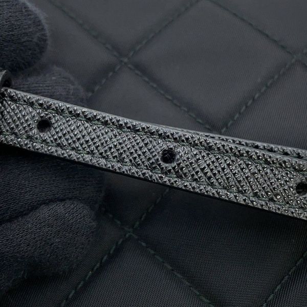 プラダ ハンドバッグ キルティング ナイロン 1BH910 PRADA 黒 2way