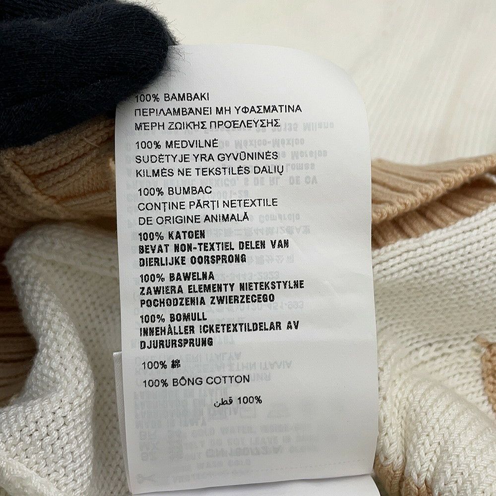 プラダ カーディガン クロップド コットン レディースサイズ36 P25I04 PRADA 白