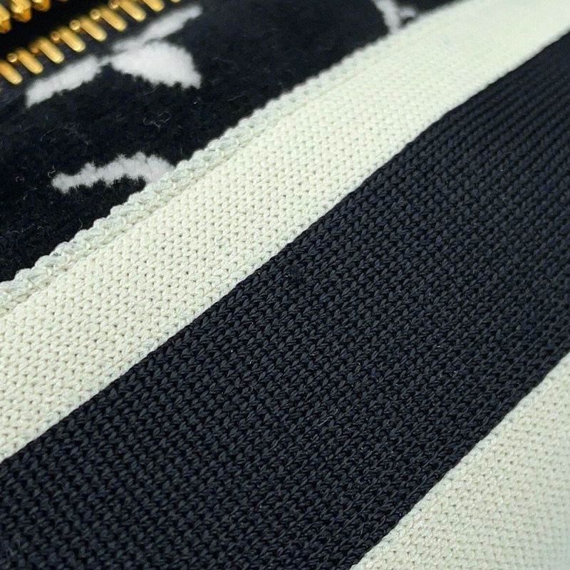 ルイヴィトン ボトムス モノグラム ベロアパンツ コットン レディースサイズXL LOUIS VUITTON ヴィトン 黒