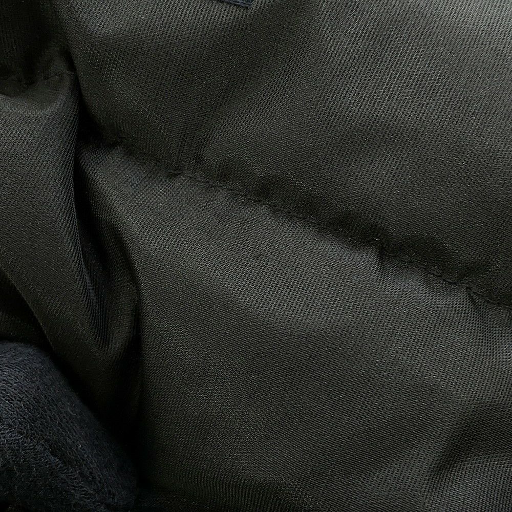 フェンディ ダウンベスト ズッカ メンズサイズ52 FAA694 FENDI アウター 黒