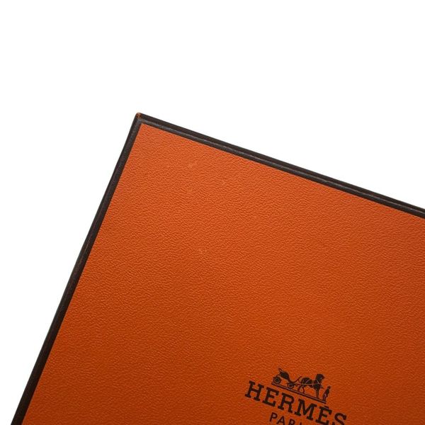 エルメス カードケース ベアン ミニ ヴェールコミック/シルバー金具 シェブルミゾル B刻印 HERMES 名刺入れ