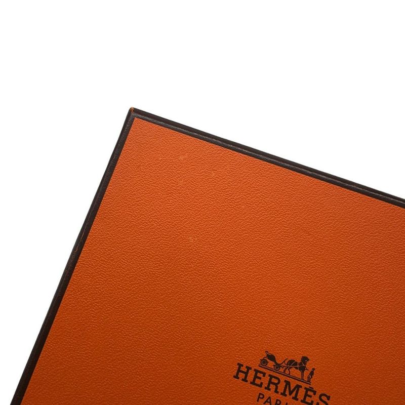 エルメス カードケース ベアン ミニ ヴェールコミック/シルバー金具 シェブルミゾル B刻印 HERMES 名刺入れ
