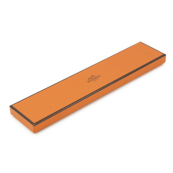 エルメス キーホルダー プルプ ブラック/シルバー金具 エプソン/ラムスキン W刻印 HERMES チャーム 黒