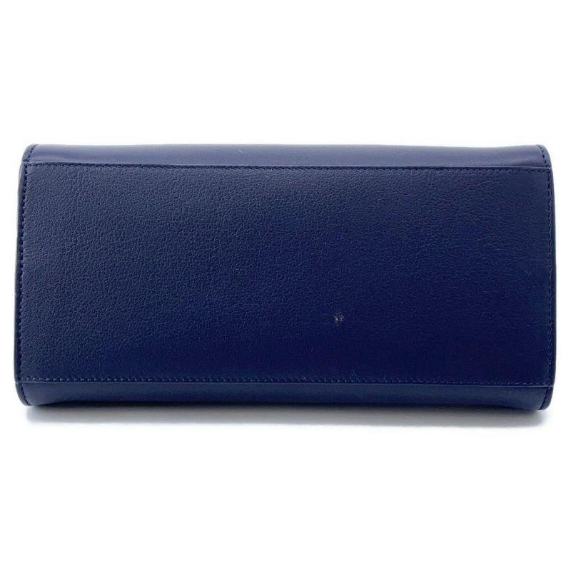 フェラガモ ハンドバッグ ハグ Hug XS カーフレザー 215975 Ferragamo 2way ネイビー