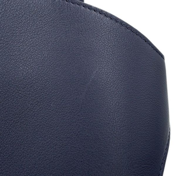 フェラガモ ハンドバッグ ハグ Hug XS カーフレザー 215975 Ferragamo 2way ネイビー