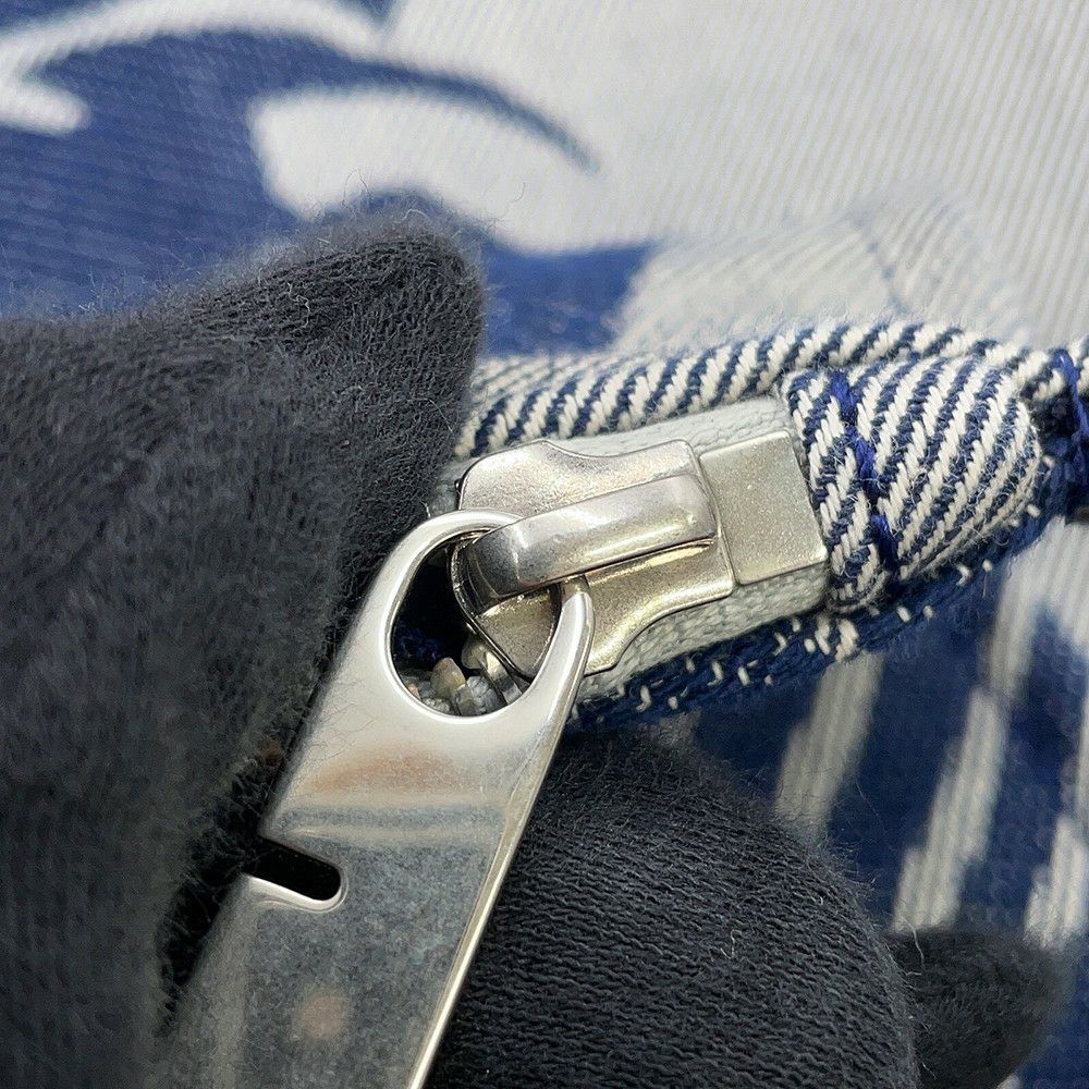 バーバリー トートバッグ EKD スクエアトート キャンバス 8080749 BURBERRY グレー