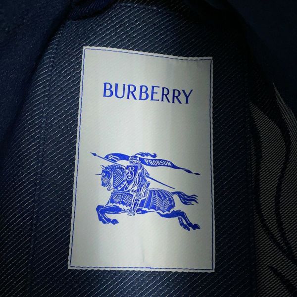 バーバリー トートバッグ EKD スクエアトート キャンバス 8080749 BURBERRY グレー