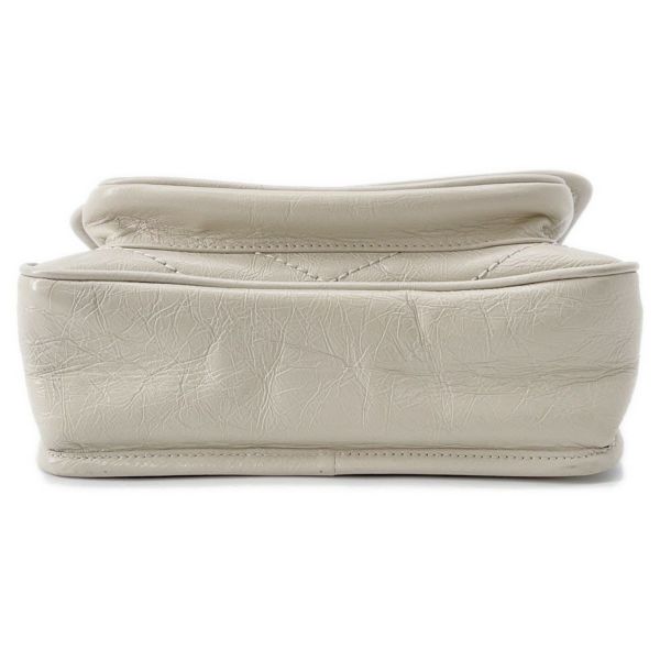 サンローランパリ ニキ ベイビー  ヴィンテージレザー 6331600EN049207 SAINT LAURENT PARIS バッグ 白