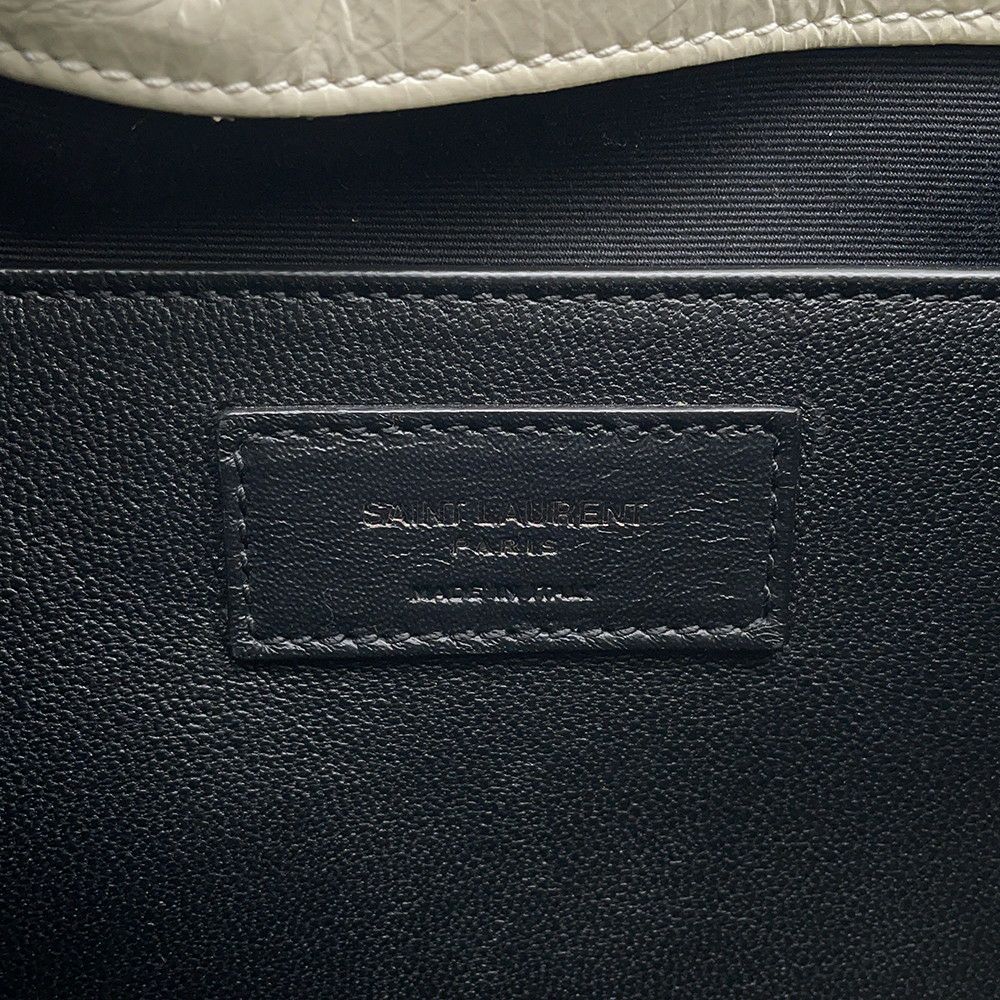 サンローランパリ ニキ ベイビー  ヴィンテージレザー 6331600EN049207 SAINT LAURENT PARIS バッグ 白