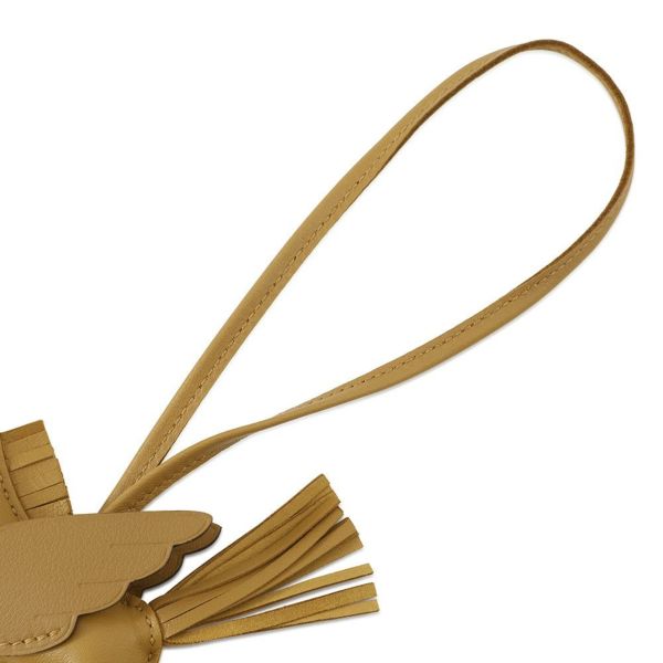 エルメス バッグチャーム ロデオPM ペガサス セサミ ラムスキン B刻印 HERMES チャーム