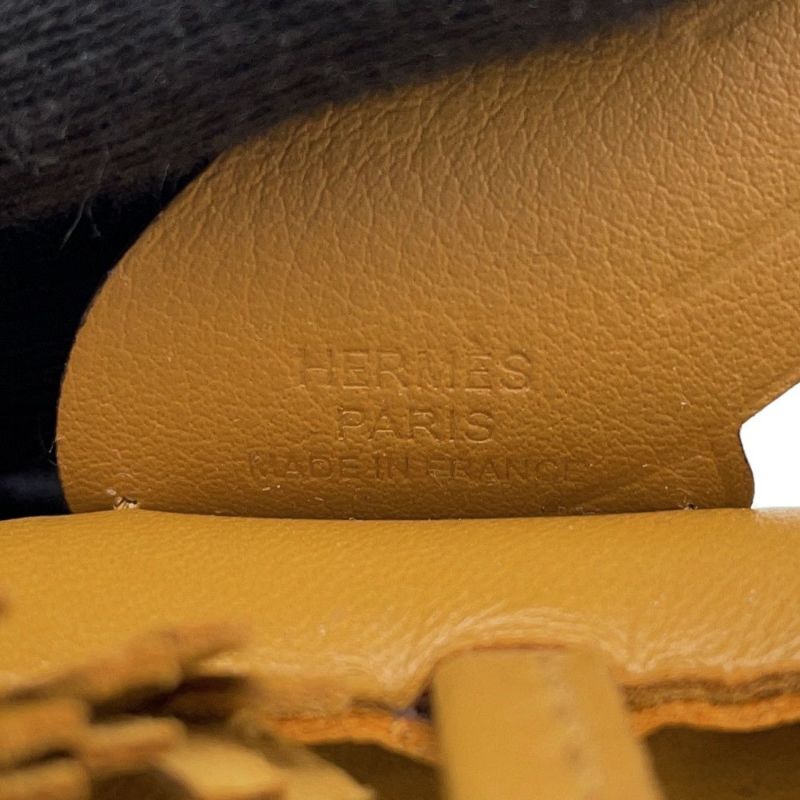 エルメス バッグチャーム ロデオPM ペガサス セサミ ラムスキン B刻印 HERMES チャーム