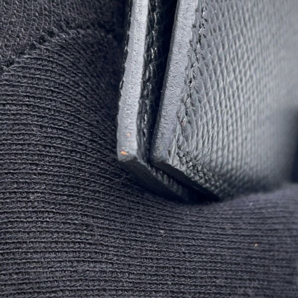 エルメス 二つ折り財布 ベアンコンパクト ブラック/ブラック金具 エプソン B刻印 財布 黒