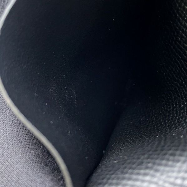 エルメス 二つ折り財布 ベアンコンパクト ブラック/ブラック金具 エプソン B刻印 財布 黒