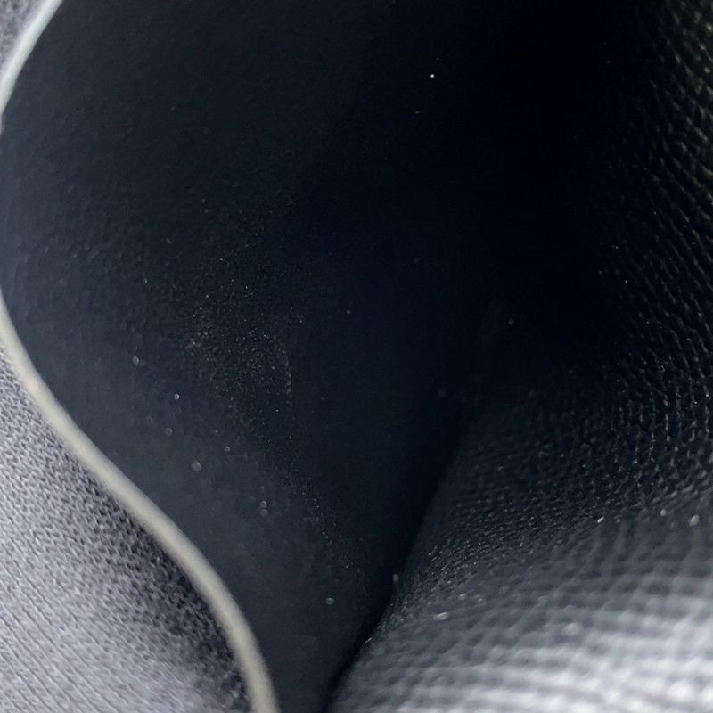 エルメス 二つ折り財布 ベアンコンパクト ブラック/ブラック金具 エプソン B刻印 財布 黒