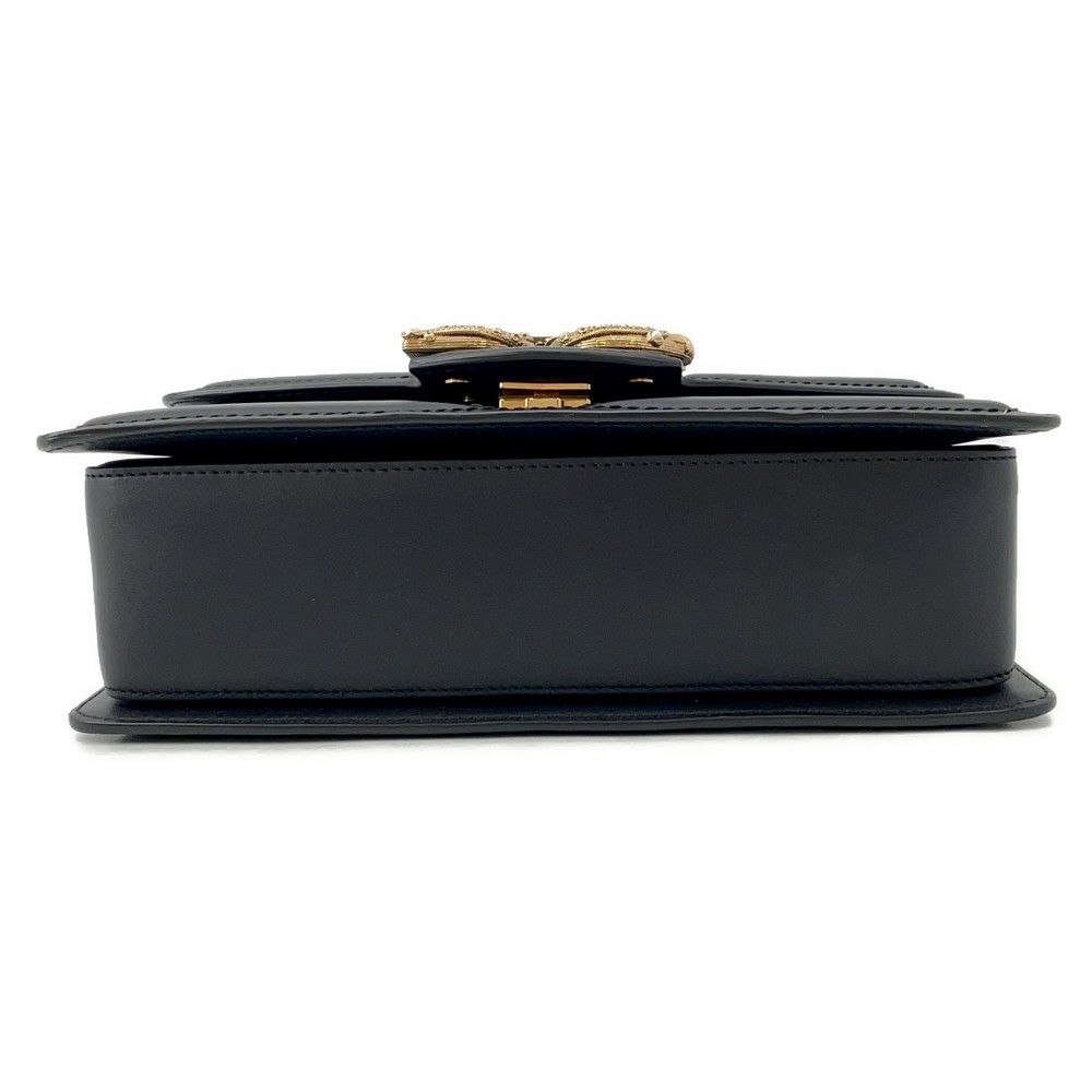 ドルチェ＆ガッバーナ ハンドバッグ DG アモーレ カーフレザー DOLCE&GABBANA 2way 黒