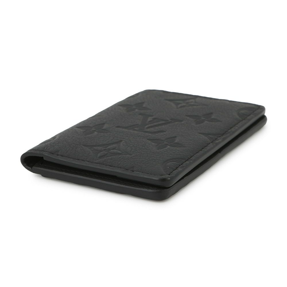 ルイヴィトン カードケース モノグラム・トリヨン オーガナイザー・ドゥ ポッシュ M69044 メンズ 名刺入れ パスケース 黒 ブラック