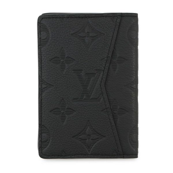 ルイヴィトン カードケース モノグラム・トリヨン オーガナイザー・ドゥ ポッシュ M69044 メンズ 名刺入れ パスケース 黒 ブラック