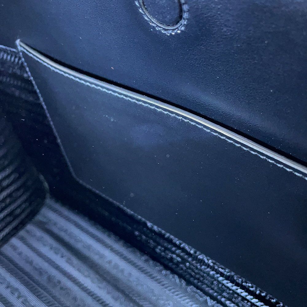 プラダ トートバッグ サフィアーノレザー 1BA227 PRADA 2way 黒