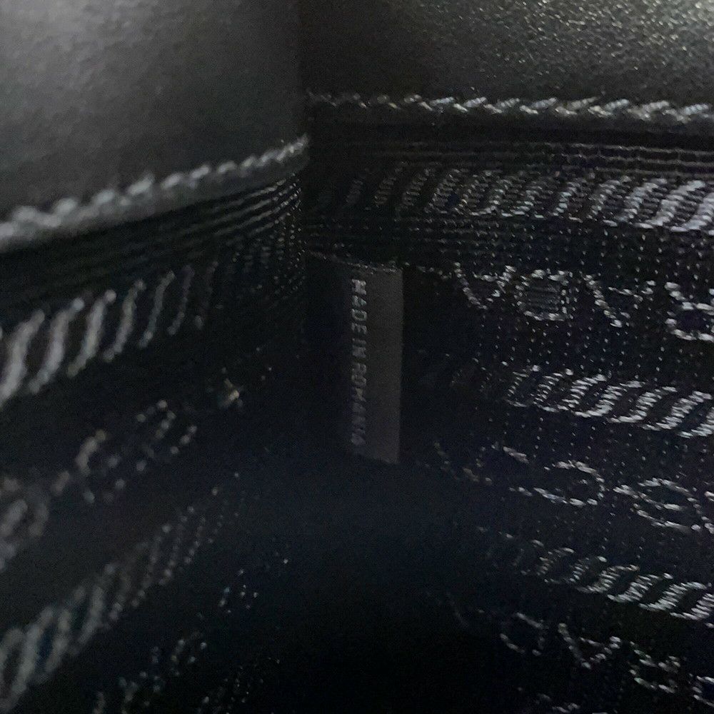 プラダ トートバッグ サフィアーノレザー 1BA227 PRADA 2way 黒