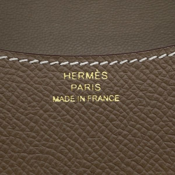 エルメス 財布 コンスタンス スリム エトゥープ/ゴールド金具 エプソン B刻印 HERMES 財布