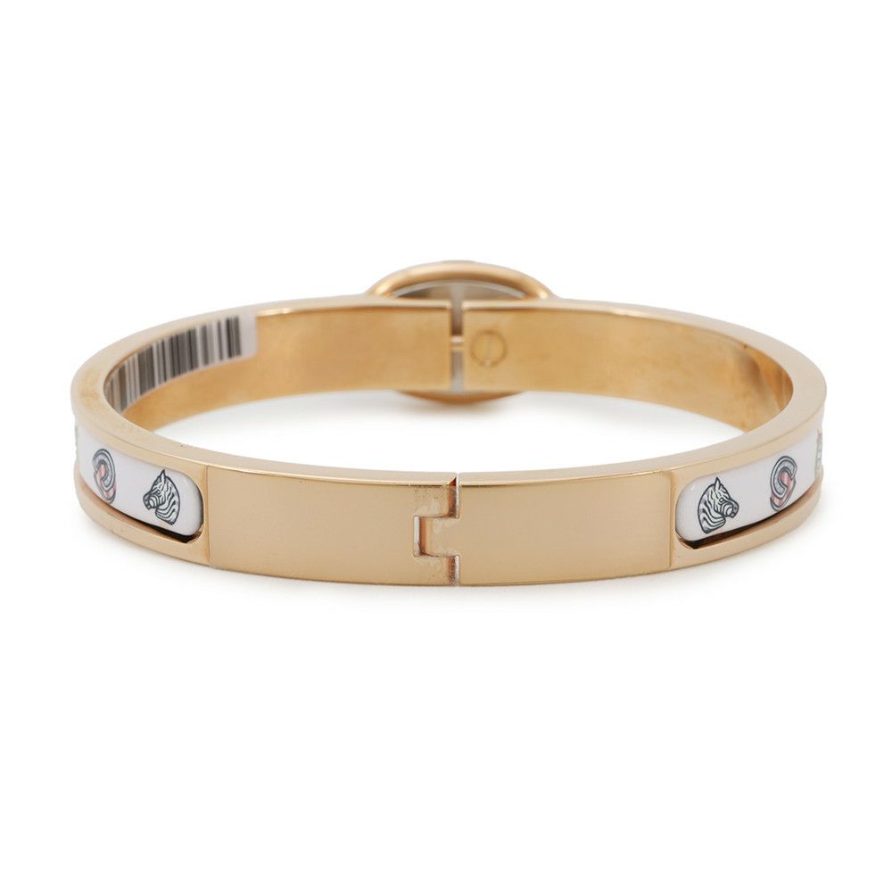 エルメス ブレスレット シェーヌダンクル ミニクリック PM ファニー・アイスクリーム ジャスミン/ピンクゴールド金具