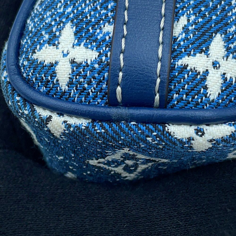 ルイヴィトン バッグチャーム モノグラム・デニム ビジューサック・マイクロ スピーディ M00546 キーホルダー