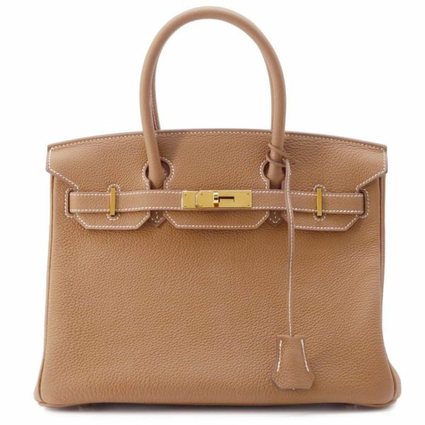 エルメス バーキン30 ゴールド/ゴールド金具 トゴ Z刻印 HERMES Birkin ハンドバッグ