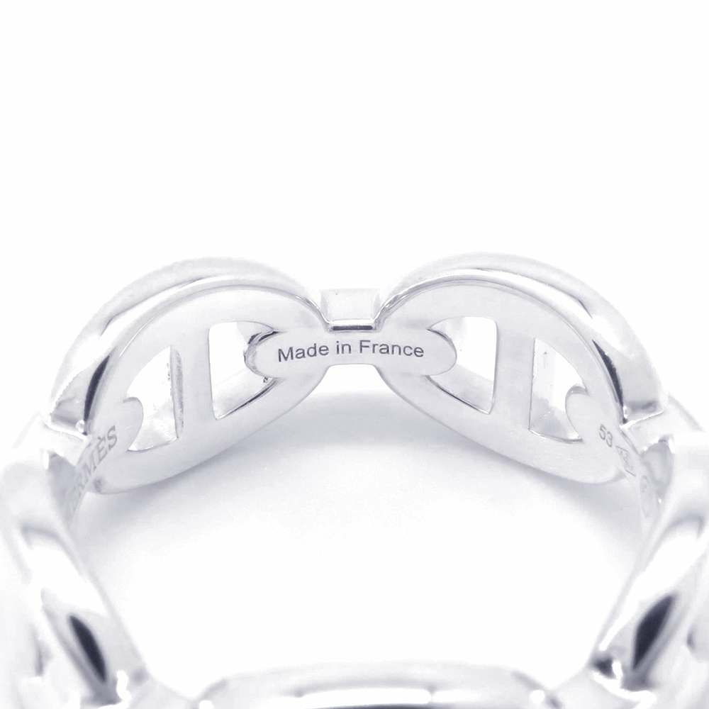 エルメス リング シェーヌダンクル アンシェネPM SV925シルバー リングサイズ53 HERMES ジュエリー