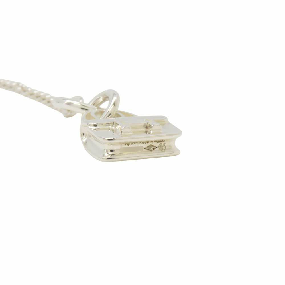 エルメス ネックレス アミュレット コンスタンス ペンダント ネックレス SV925シルバー HERMES ジュエリー