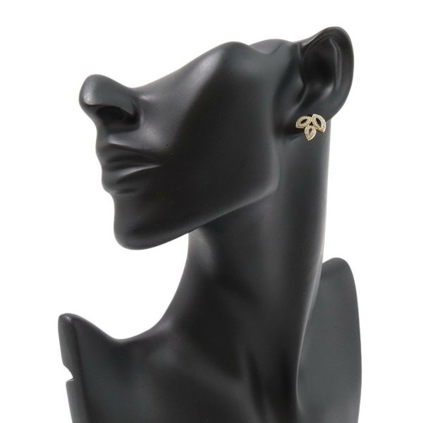 ハリーウィンストン ピアス リリークラスター・ミニ・イヤスタッズ ダイヤモンド 74P 計約0.37ct K18YGイエローゴールド EADYPO1MLC