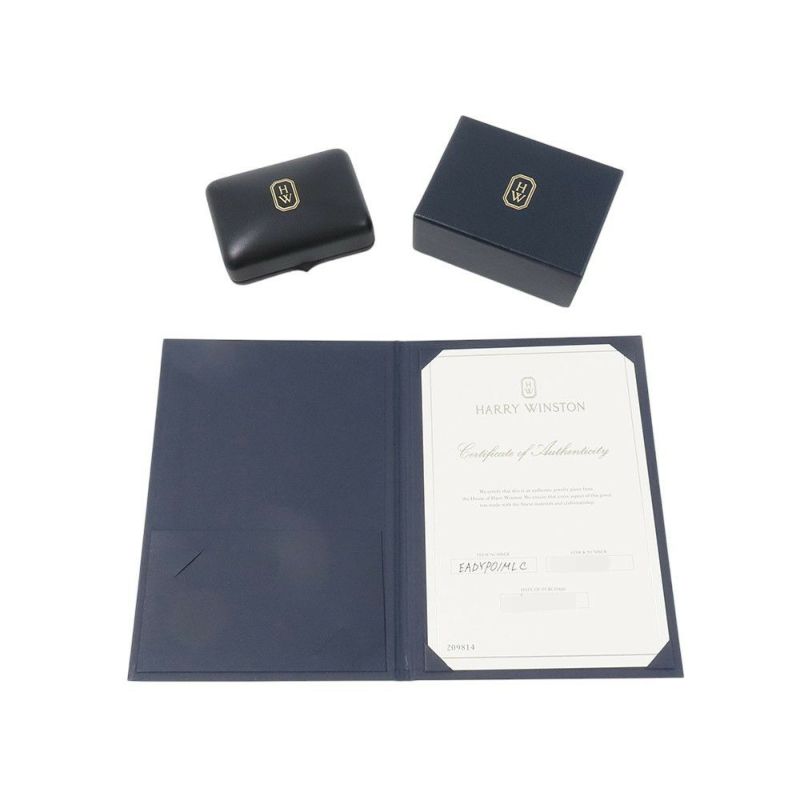 ハリーウィンストン ピアス リリークラスター・ミニ・イヤスタッズ ダイヤモンド 74P 計約0.37ct K18YGイエローゴールド EADYPO1MLC