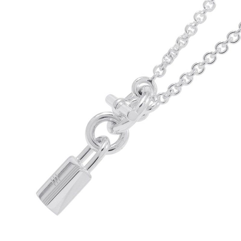 エルメス ネックレス アミュレット ケリー・カデナ SV925シルバー HERMES ペンダント ジュエリー