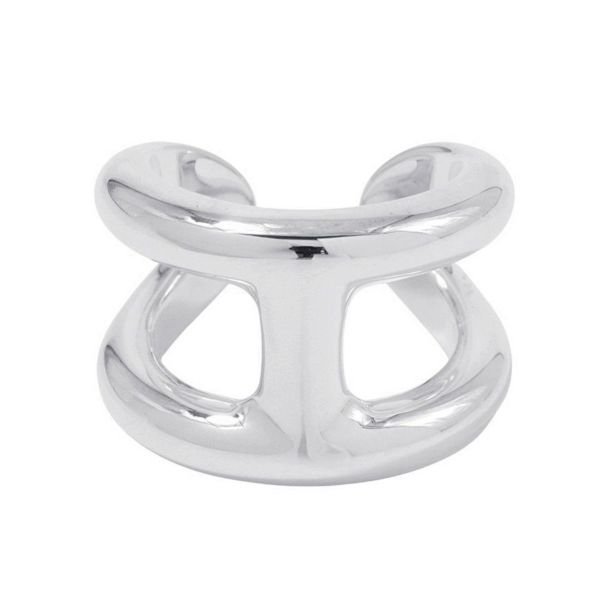 エルメス リング オスモズGM Osmose SV925シルバー リングサイズ53 HERMES ジュエリー 指輪