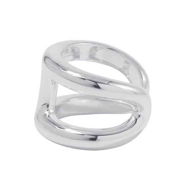 エルメス リング オスモズGM Osmose SV925シルバー リングサイズ53 HERMES ジュエリー 指輪