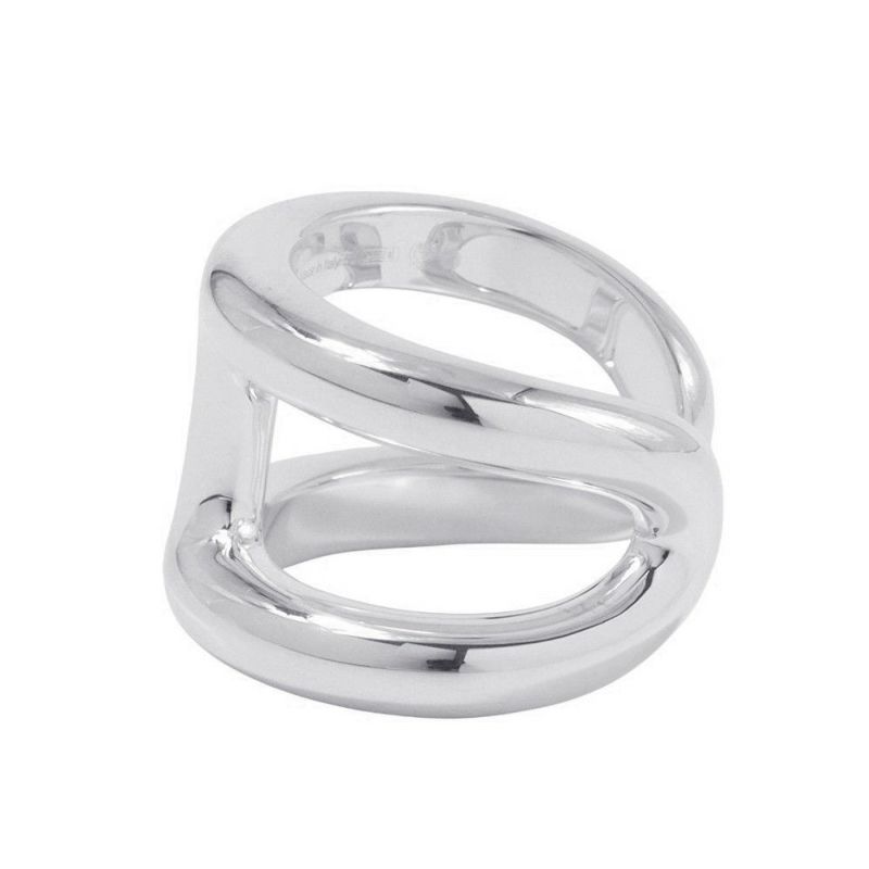 エルメス リング オスモズGM Osmose SV925シルバー リングサイズ53 HERMES ジュエリー 指輪