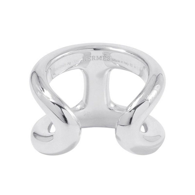 エルメス リング オスモズGM Osmose SV925シルバー リングサイズ53 HERMES ジュエリー 指輪