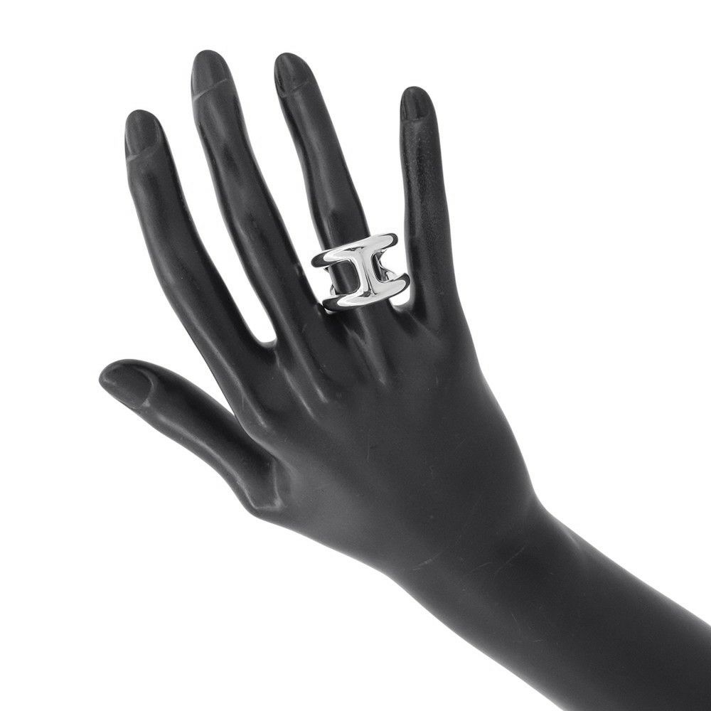 エルメス リング オスモズGM Osmose SV925シルバー リングサイズ53 HERMES ジュエリー 指輪