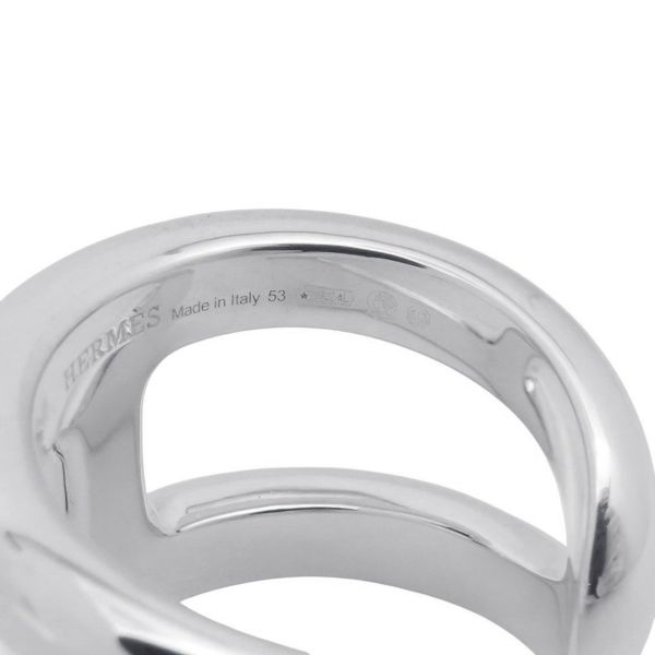 エルメス リング オスモズGM Osmose SV925シルバー リングサイズ53 HERMES ジュエリー 指輪